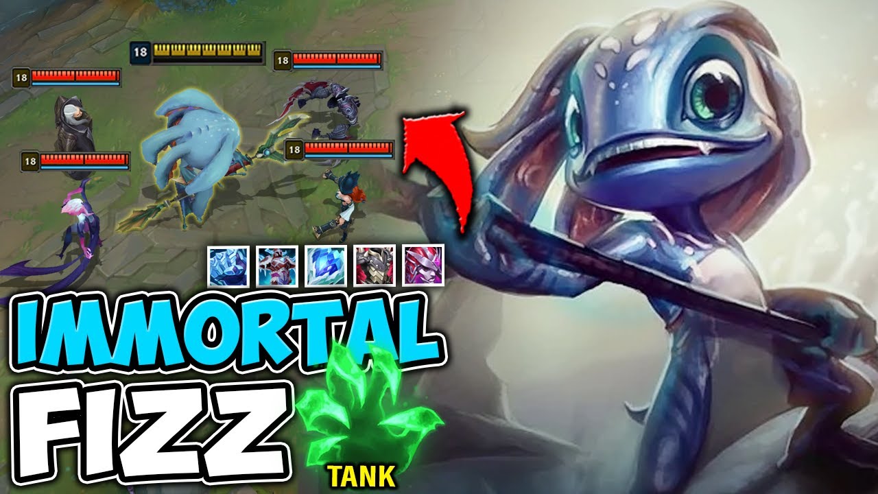 Manager Dum basen Fizz but I'm a mega tank who still deals the most damage - YouTube