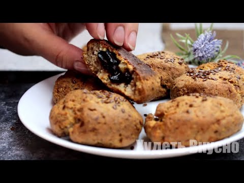 Видео рецепт Печенье с черносливом