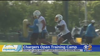 Chargers training camp opens in Costa Mesa