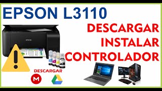 🖨 Descargar e Instalar Controlador Epson L3110 / Impresoras Epson Driver 💻