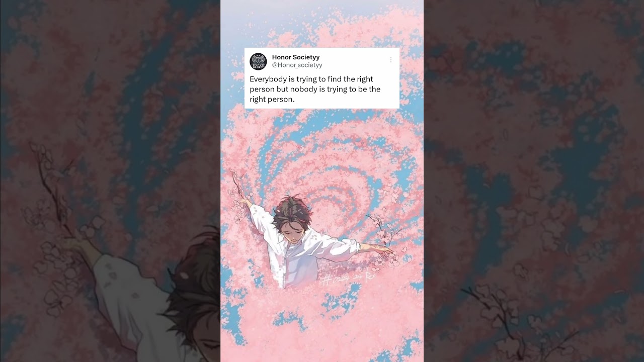 Be the person you’re searching for. 