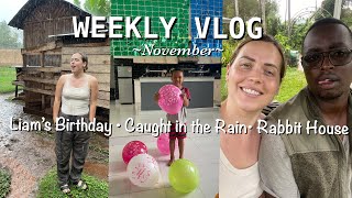 Our Baby is SIX Years Old! | Rain, Rain, Rain | A House for Our Pet Rabbits | Kenya | Africa | Vlog