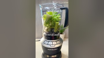 Celery Juice ( Blender Method) is so easy to make! #celery #celeryjuice #juicing