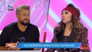 Bravo, ai stil! (08.05.) - Nadina, criticata dur! „Nu vreau sa castige acest concurs o fata care...”