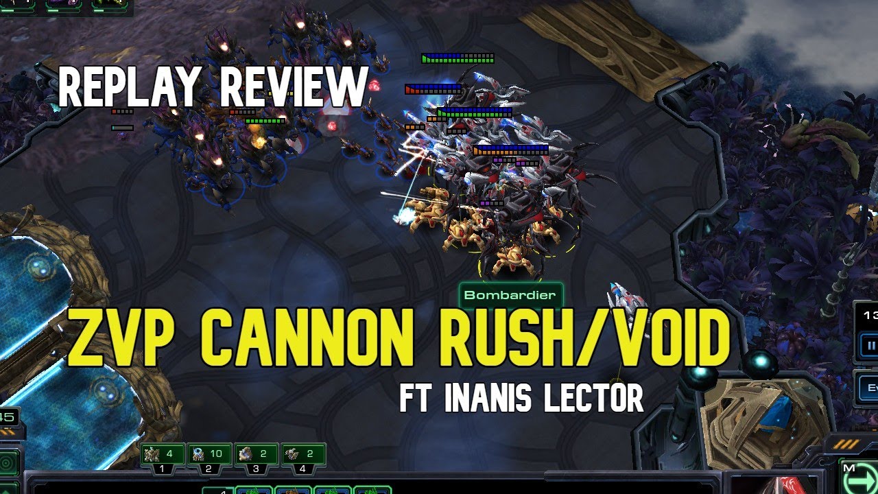 Replay Review - ZvP Cannons, Voids, and storm! - YouTube