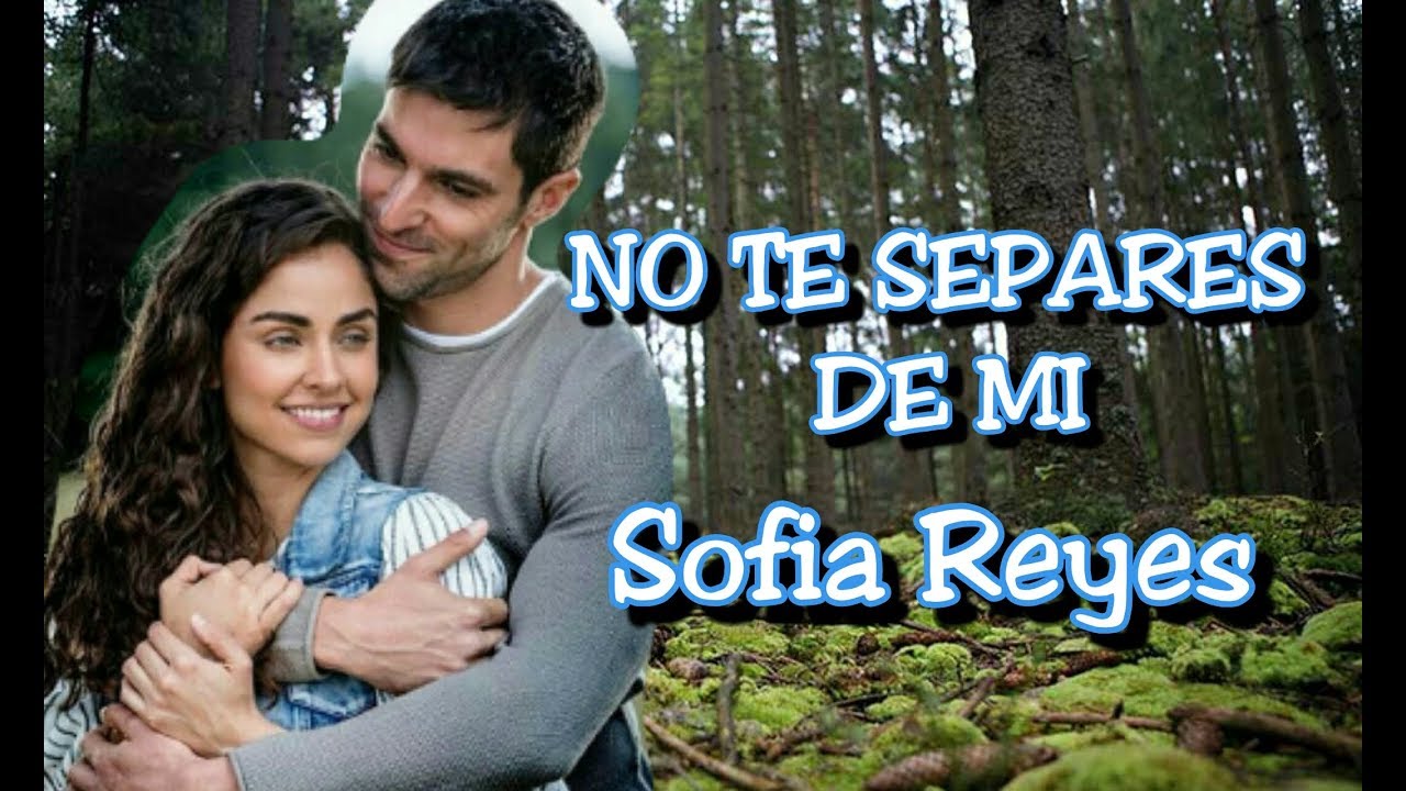 No Te Separes De Mi - Sofia Reyes (SinTuMirada)(Lyric Video)