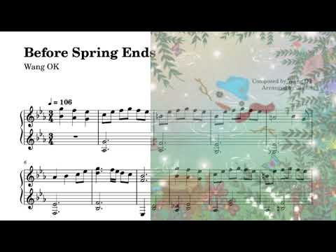 Before Spring Ends (원키/C키 2종) - Wang OK