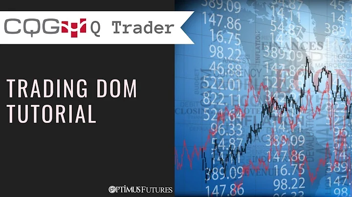 CQG Q Trader - Trading DOM Tutorial