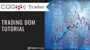 CQG Q Trader - Trading DOM Tutorial