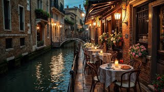 Quiet Jazz Evening at a Venice Canal Café ☕ Soft Bossa Nova & Smooth Jazz for Focus, Calm & Study screenshot 5