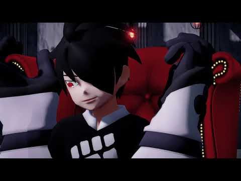 【＃コンパスMMD】Aha!を再び黒髪赤目アタリ君に踊ってもらった