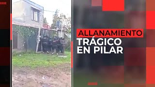 ALLANAMIENTO TRÁGICO EN PILAR: murió un policía y otro fue herido en un salvaje tiroteo