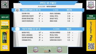 Priory Park CC 1st XI v Youth Wing CC 1st XI
