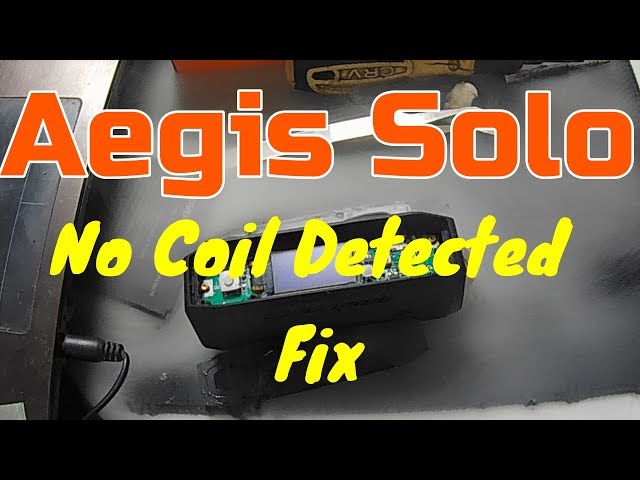 geekvape aegis solo 3 no coil detected How To Fix The GeekVape No Coil Detected Warning – Guide To Vaping