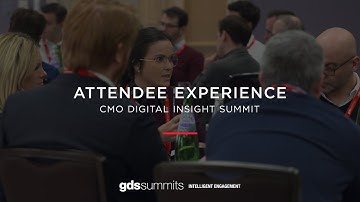 CMO Digital Insight Summit Europe - Attendee Experience