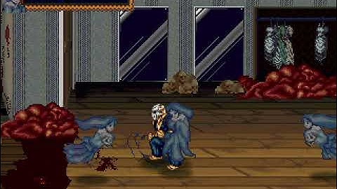 Splatterhouse: Back To Light - gameplay OpenBOR horror beat em up remake