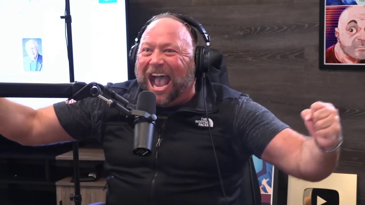 Alex Jones Screams on Tim Pool's latest Podcast - YouTube