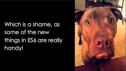 Advancing JavaScript without breaking the web - MunichJS