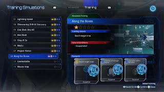 [PS5] Pragmata | Training Simulation - 8 Along the Boxes (1/5 ⭐) (All Objectives)