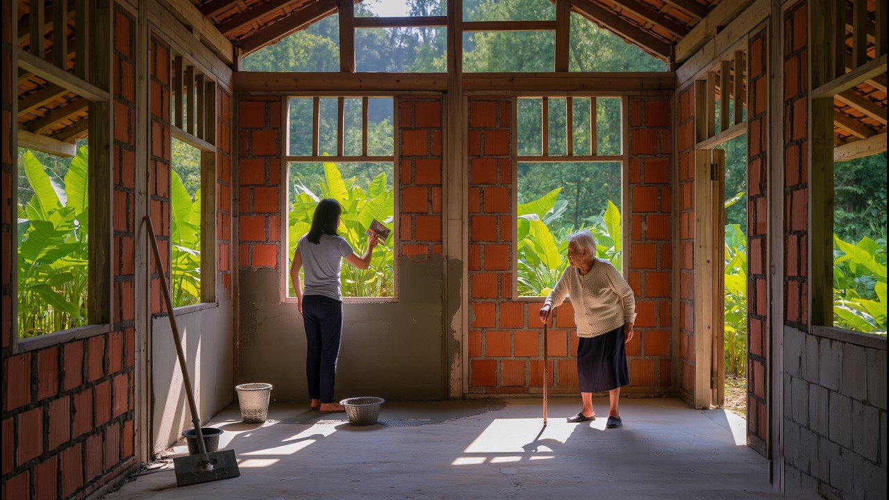 Шокирующая история: девочка восстановила дом бабушки спустя 129 дней.