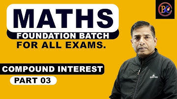 COMPOUND INTEREST | Compound Interest By BK SINGH | Ci by BK SINGHSir | Compound Interest Tricks