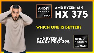 AMD Ryzen AI 9 HX 375 vs AMD Ryzen AI Max+ Pro 395 Comparison