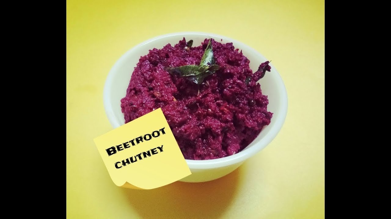 Beetroot chutney Beetroot pachadi Tasty recipe with beetroot