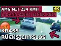 2x AMG-WAHNSINN & 12 Tonner ausgebremst. – Dashcams in 4k