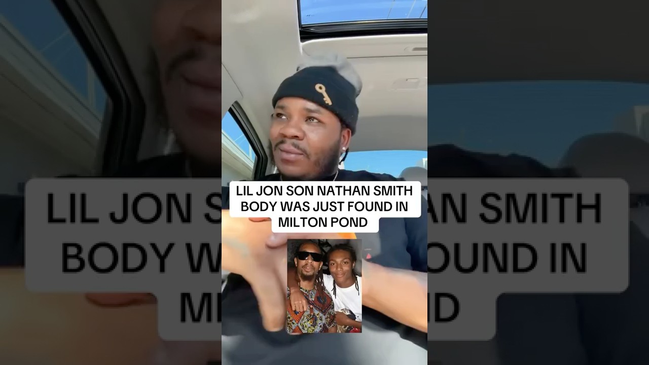 Lil Jon son Nathan Smith was just found in the Milton Pond after missing 