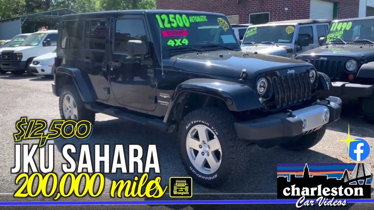 Jeeps HOLD There Value | Jeep Wrangler Unlimited Sahara JKU for $12,500 w/200K  Miles - For Sale Tour - YouTube