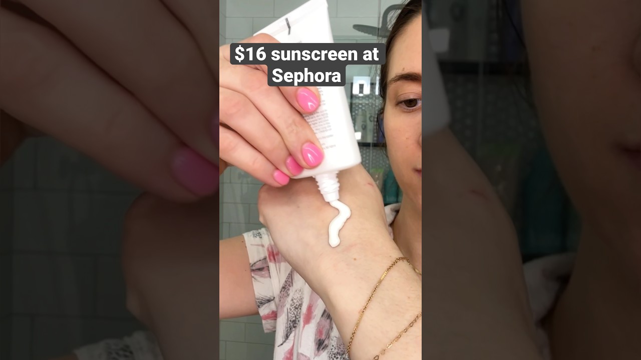 Nobody talks about this affordable sunscreen at Sephora 👀 