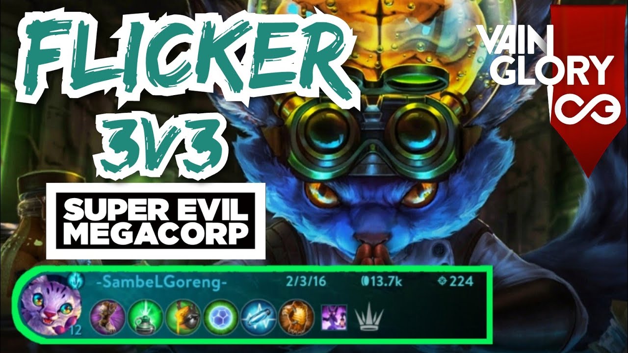 FLICKER GAMEPLAY VAINGLORY 3v3