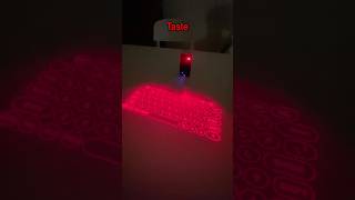 LASER TASTATUR GETESTET🤨🔦