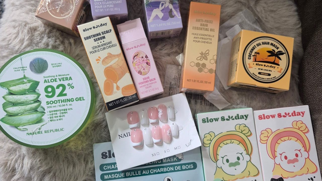 SHEIN BEAUTY HAUL | nails + facial masks, perfume & more!!!!