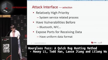 #HITB2019AMS D1T2 - Hourglass Fuzz: A Quick Bug Hunting Method - M. Li, T. Han, L. Jiang and L. Wu