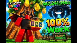 Information I Found A Glitch To Guarantee Grow HUGE Trees For 100% | Roblox Greedy Growers Guide