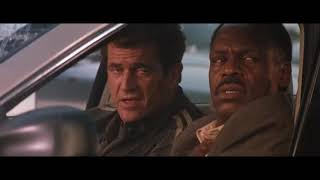 Lethal Weapon 4 Freeway chase part two scene