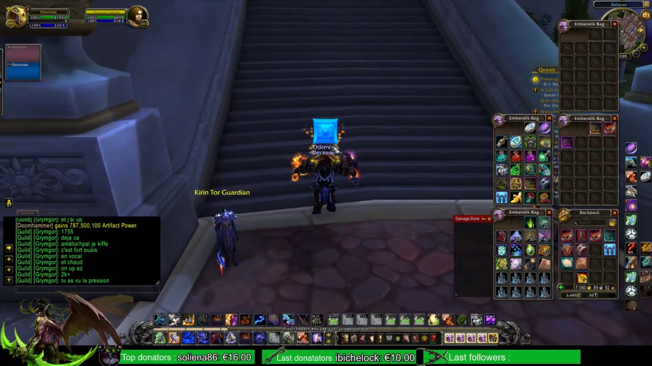 WoW : PvP Dh 2k2 Arena Odamus !