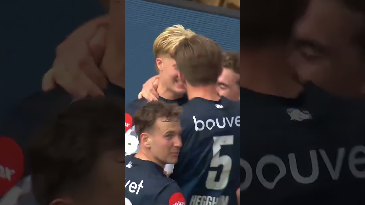 Debut goal at 20. At Lerkendal. Ice cold. ❄️⚽️ 