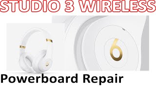 Beats Studio 3 Wireless No Power Powerboard Replacement | Repair Tutorial