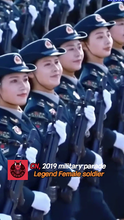 Female soldier idol, The 2019 china military parade that became a legend
