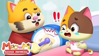 Mimi Tidak Ingin Pergi ke Sekolah | Johny Johny Yes PaPa | MeowMi Family Show Bahasa Indonesia