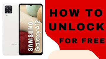 How to unlock Samsung Galaxy A12 AT&T, Cricket, T Mobile, MetroPCS