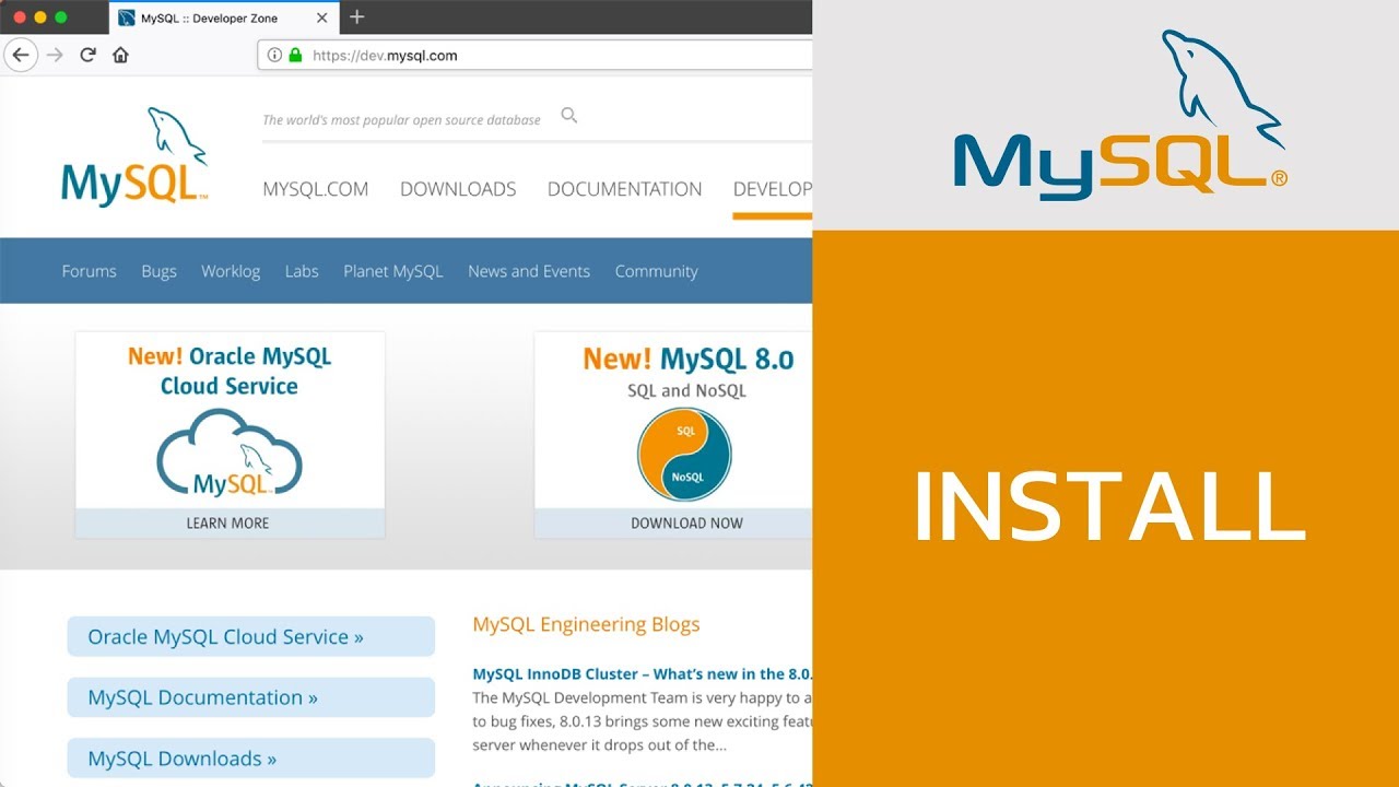 วิธีลง mysql  2022  สอน MySQL: การติดตั้ง MySQL 8 บน Windows 10