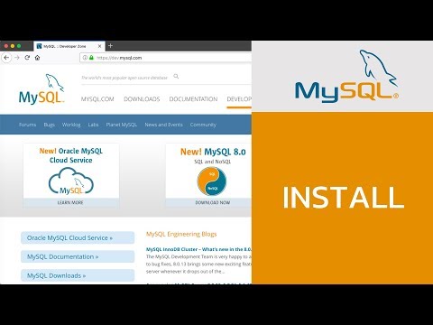 สอน MySQL: การติดตั้ง MySQL 8 บน Windows 10