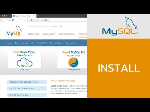 วีดีโอ: วิธีการติดตั้งเซิร์ฟเวอร์ Mysql