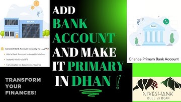 Update on how to Change bank account in Dhan || Dhan app me primary bank account change kre || Dhan