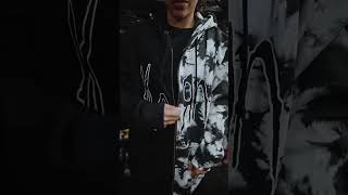 Celebrity Korn Split Dye Hoodie Profile