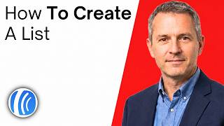 How To Create A List In AWeber