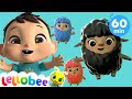 Baa Baa Black Sheep! | +More Lellobee: Nursery Rhymes & Baby Songs | Learning Videos for Kids